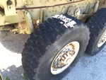 Chassis with Left Center Drive Tires