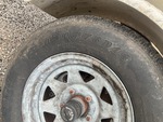 Trailer with Tire Size
