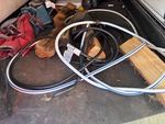 Outside Utilities with Power Cables and Connectors
