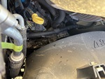 Engine with A/C Compressor