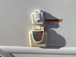 Outside Utilities with Cable TV Connector