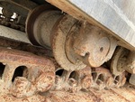 Undercarriage with Left Track Rollers