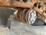 Undercarriage with Left Carrier Rollers