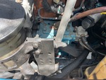 Engine with Air Compressor