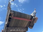 Chassis with Discharge Conveyor Head and Tail Pulley
