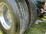 Underbody with Right Rear Drive Tires