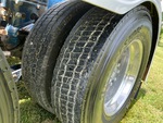 Underbody with Left Rear Drive Tires
