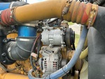 Engine with A/C Compressor