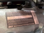 Engine with Emission Label