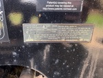 Engine with Emission Label