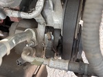 Engine with A/C Compressor