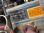 Engine with Emission Label