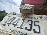 Trailer Chassis with License Plate Light Functional