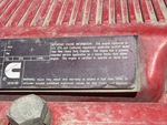 Motor with Emission Label