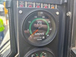 Upper Control Station with Hour Meter Reading