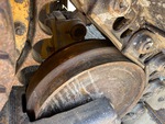 Undercarriage with Left Rear Idler