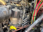 Engine with Air Compressor