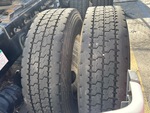 Underbody with Left Front Drive Tires