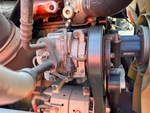 Engine with A/C Compressor