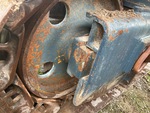 Undercarriage with Left Track Tensioner