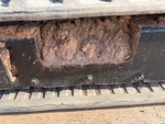 Undercarriage with Left Track Tensioner