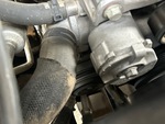 Motor with A/C Compressor