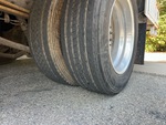 Underbody with Left Front Drive Tires