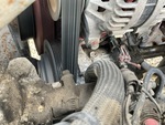 Engine with A/C Compressor