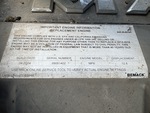 Engine with Emission Label