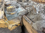 Chassis with Mold Board Slide Wear Strips