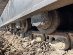 Undercarriage with Left Track Rollers
