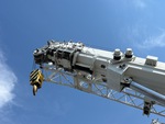 Chassis with Auslegerkopfabschnitt