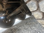 Drivetrain with Lenkachse (nicht angetriebene)
