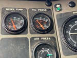 Control Station with Engine Oil Pressure