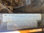 General Appearance with Motor Vehicle Safety Standards Label