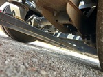 Trailer Chassis with Axle Condition