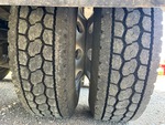 Underbody with Left Front Drive Tires