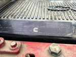 Engine with Emission Label