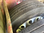 Trailer Chassis with Tire Condition