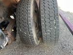 Underbody with Left Rear Drive Tires