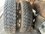 Underbody with Left Front Drive Tires