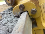 Chassis with Mold Board Slide Wear Strips