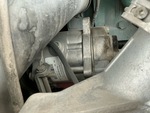 Engine with A/C Compressor