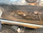 Engine with Emission Label