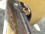 Chassis with Tiras de desgaste del deslizamiento de la vertedera