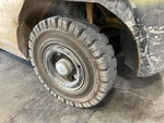 Chassis Lift with Left Rear Tire