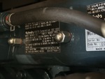 Engine with Emission Label