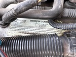 Engine with Emission Label