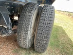 Underbody with Left Front Drive Tires