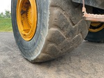 Chassis with Left Front Steer Tire